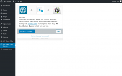 Page screenshot: WP Sheet Editor - Events ‹ Test site — WordPress