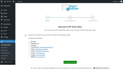 Page screenshot: WP Sheet Editor