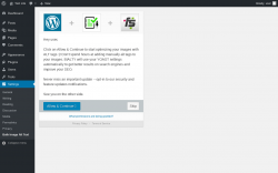 Page screenshot: Bulk Image Alt Text Settings ‹ Test site — WordPress