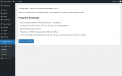 Page screenshot: Bulk Image Alt Text → Affiliation