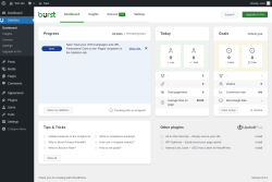 Page screenshot: Statistics