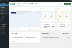 Page screenshot: Statistics