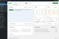 Page screenshot: Statistics