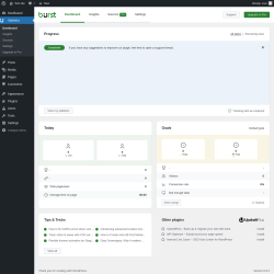 Page screenshot: Statistics