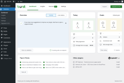 Page screenshot: Statistics