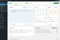 Page screenshot: Statistics
