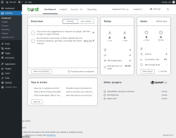 Page screenshot: Statistics