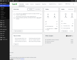 Page screenshot: Statistics