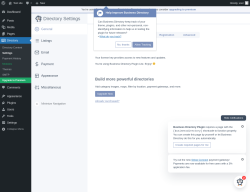 Page screenshot: Directory → Settings