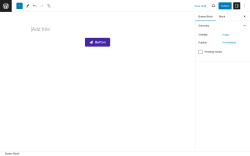 Page screenshot: Button Block → Add New