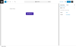 Page screenshot: Button Block → Add New