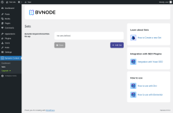 Page screenshot: Dynamic Content → Sets