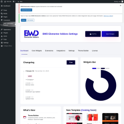 Page screenshot: BWD Elementor Addons