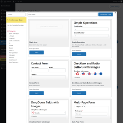 Page screenshot: Calculated Fields Form → Add New