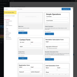 Page screenshot: Calculated Fields Form → Add New