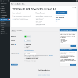 Page screenshot: Call Now Bu&hellip; &rarr; Presentation