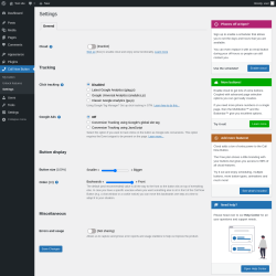 Page screenshot: Call Now Button &rarr; Settings