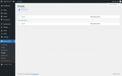 Page screenshot: Camoo SMS → Groups
