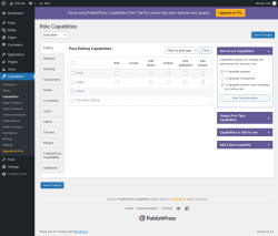 Page screenshot: Capabilities