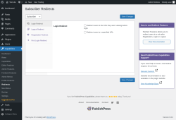 Page screenshot: Capabilities → Redirects
