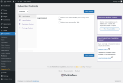Page screenshot: Capabilities &rarr; Redirects