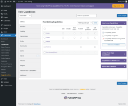 Page screenshot: Capabilities