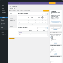 Page screenshot: Capabilities