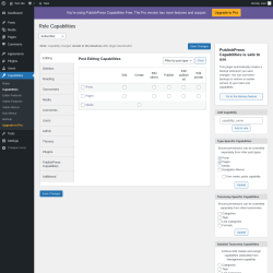 Page screenshot: Capabilities