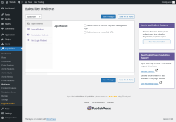 Page screenshot: Capabilities &rarr; Redirects