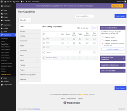 Page screenshot: Capabilities