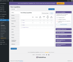 Page screenshot: Capabilities