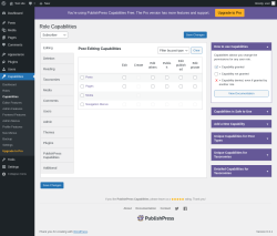Page screenshot: Capabilities