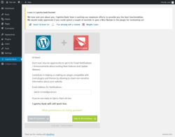 Page screenshot: Captcha Bank
