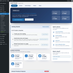 Page screenshot: Card Oracle