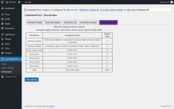 Page screenshot: CarDealerPress → ShortCodes → Inventory Search