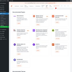 Page screenshot: CartFlows &rarr; Add-ons