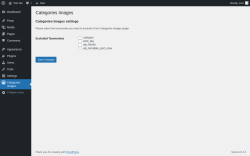 Page screenshot: Categories Images