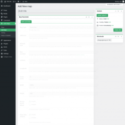 Page screenshot: CBX Maps &rarr; Add New