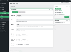 Page screenshot: CBX Maps &rarr; Add New map