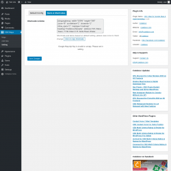 Page screenshot: CBX Maps &rarr; Setting &rarr; Demo & Shortcodes