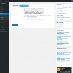 Page screenshot: CBX Maps &rarr; Setting &rarr; Demo & Shortcodes