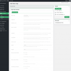 Page screenshot: CBX Maps &rarr; Add New