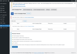 Page screenshot: Active Campaign