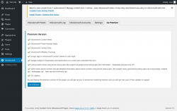 Page screenshot: Infusionsoft → Go Premium