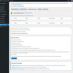 Page screenshot: Infusionsoft → Infusionsoft Accounts