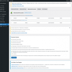Page screenshot: Infusionsoft → Infusionsoft Accounts
