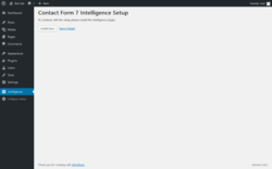 Page screenshot: Intelligence