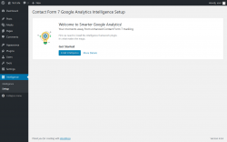 Page screenshot: Intelligence &rarr; Setup