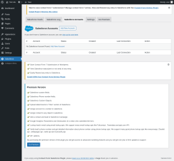 Page screenshot: Salesforce → Salesforce Accounts
