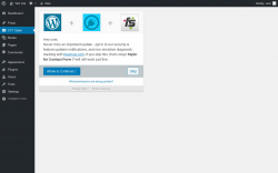Page screenshot: CF7 Styler ‹ Test site — WordPress
